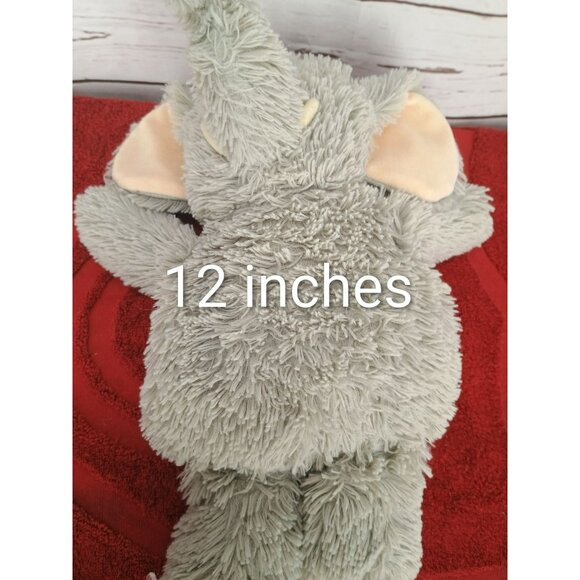 Warmies Elephant Weighted Plush Heat Pad Cooling Freeze Comfort Gray Grey Lovey - Picture 6 of 7